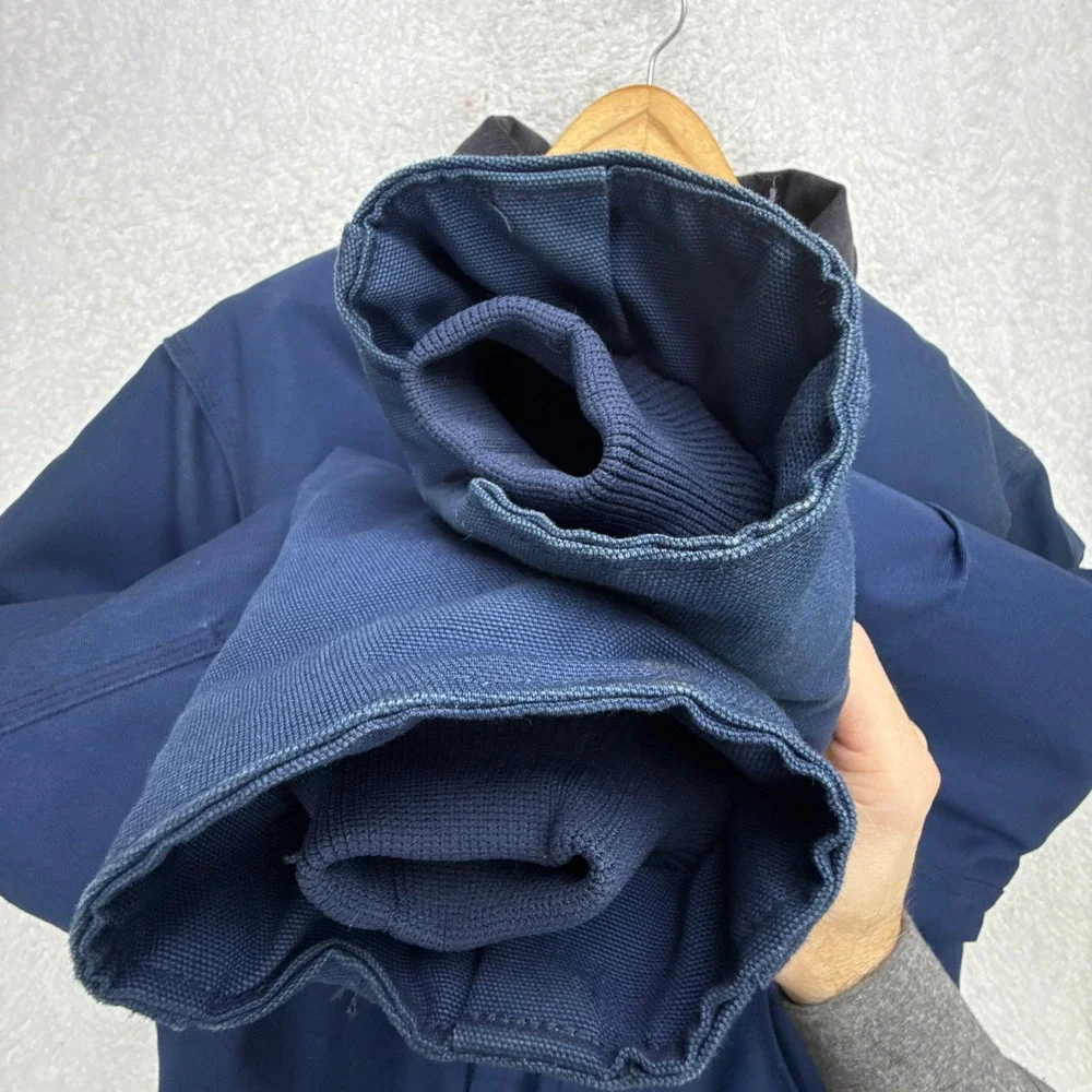 Carhartt Sandstone Jacket Arctic Quilt Lined Mens 50 Tall JQ1902 Navy NWT‎ NOS